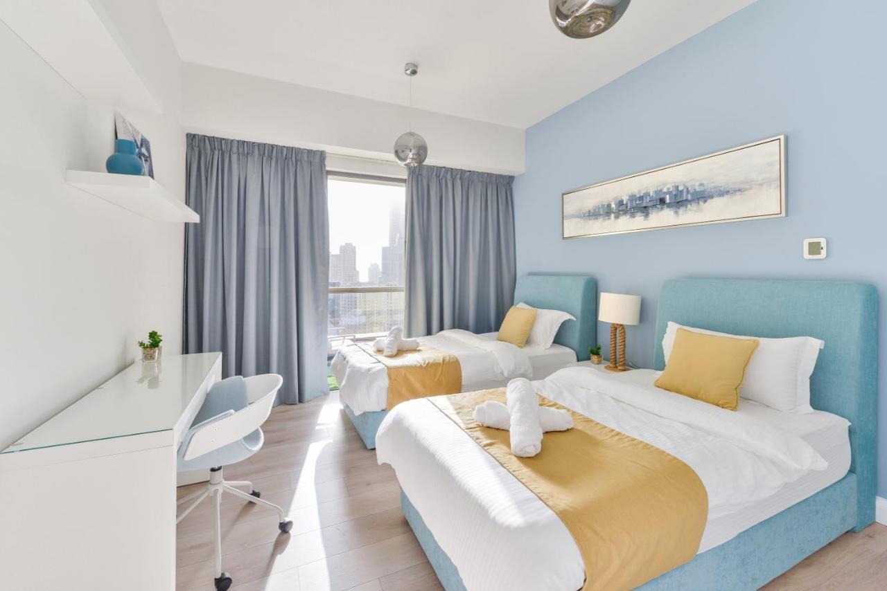 Luxury Jbr - Marina View - 5* Beach Resorts Access ดูไบ ภายนอก รูปภาพ