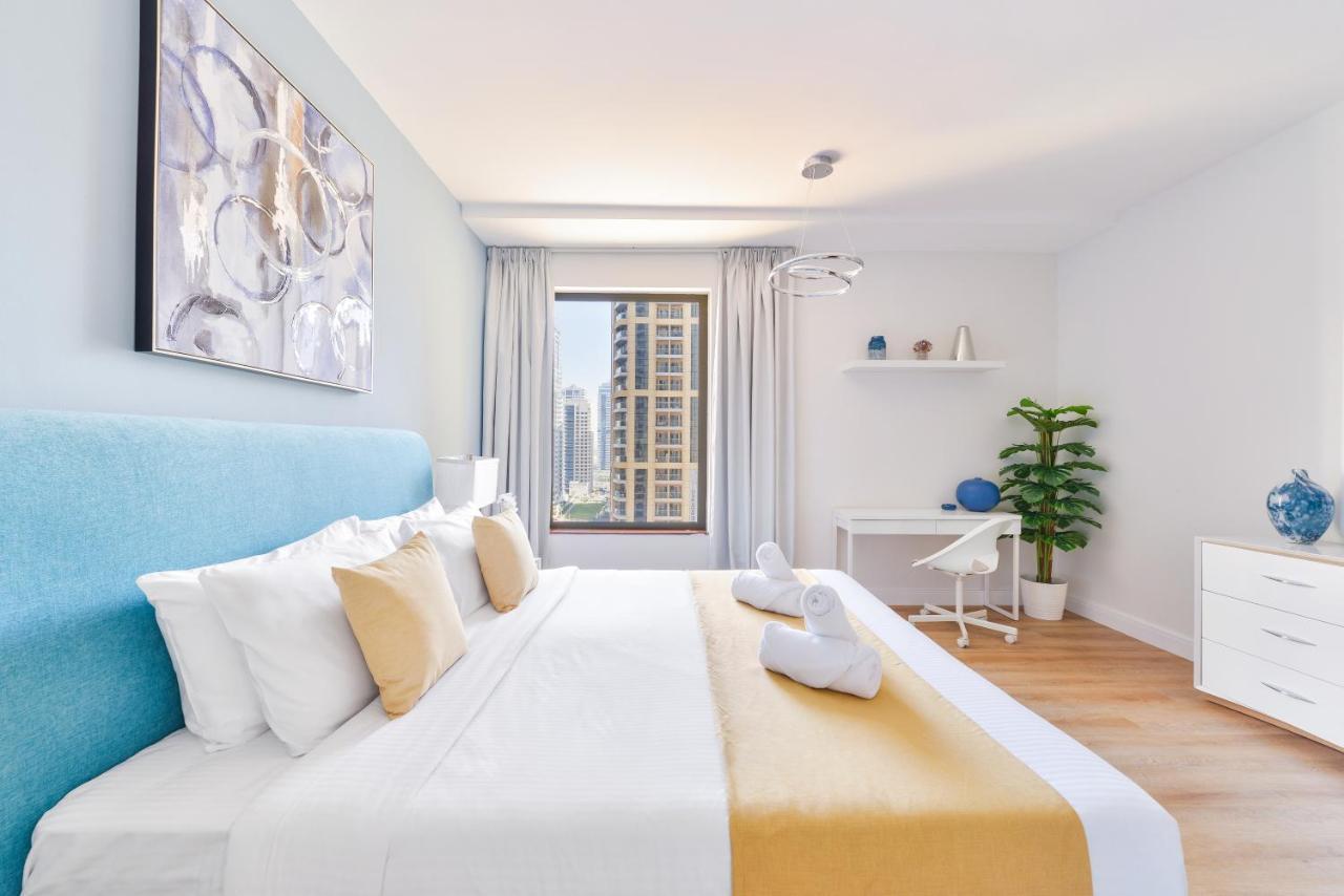 Luxury Jbr - Marina View - 5* Beach Resorts Access ดูไบ ภายนอก รูปภาพ