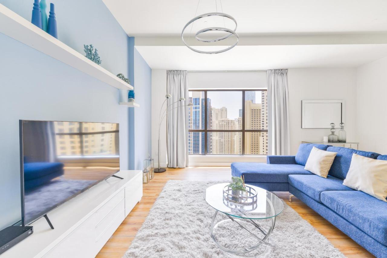 Luxury Jbr - Marina View - 5* Beach Resorts Access ดูไบ ภายนอก รูปภาพ