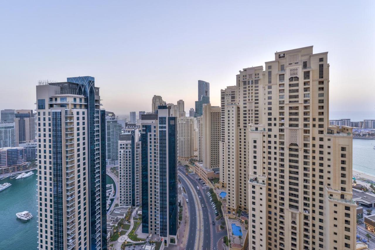 Luxury Jbr - Marina View - 5* Beach Resorts Access ดูไบ ภายนอก รูปภาพ