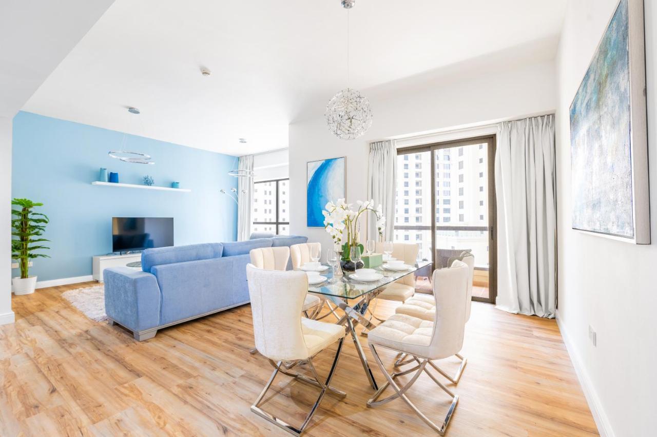 Luxury Jbr - Marina View - 5* Beach Resorts Access ดูไบ ภายนอก รูปภาพ