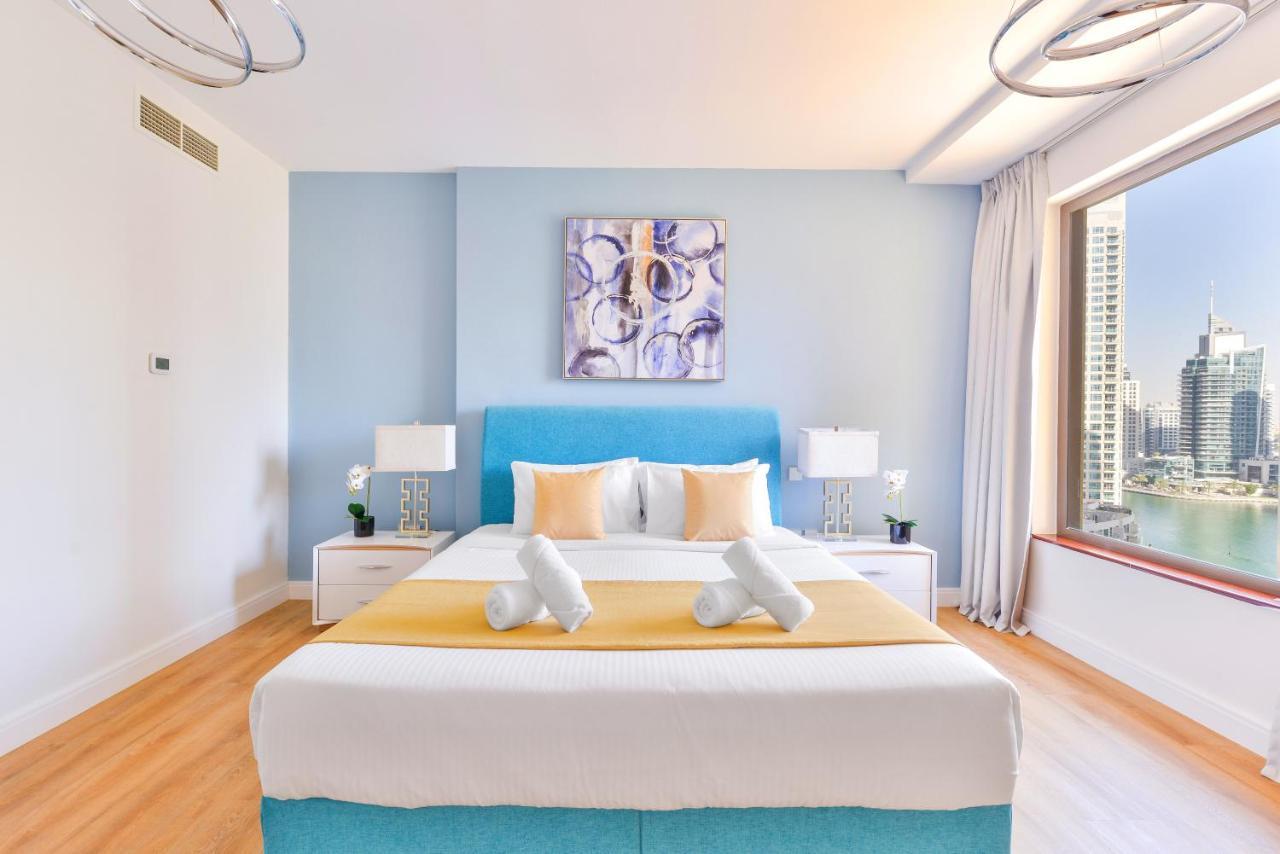 Luxury Jbr - Marina View - 5* Beach Resorts Access ดูไบ ภายนอก รูปภาพ