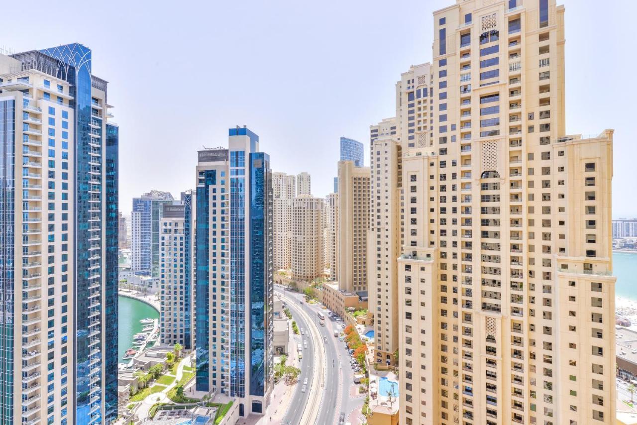 Luxury Jbr - Marina View - 5* Beach Resorts Access ดูไบ ภายนอก รูปภาพ