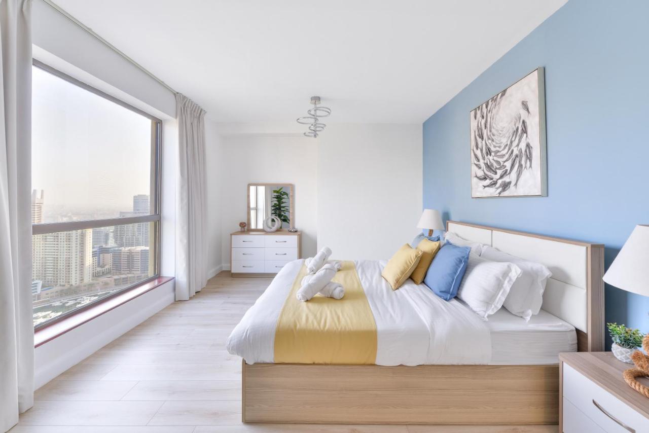 Luxury Jbr - Marina View - 5* Beach Resorts Access ดูไบ ภายนอก รูปภาพ