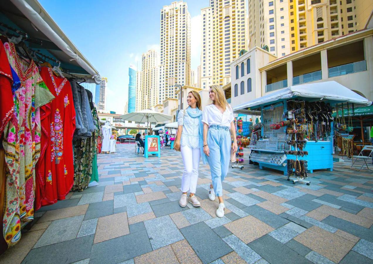 Luxury Jbr - Marina View - 5* Beach Resorts Access ดูไบ ภายนอก รูปภาพ